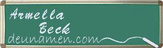 Armella Beck Visitenkarte